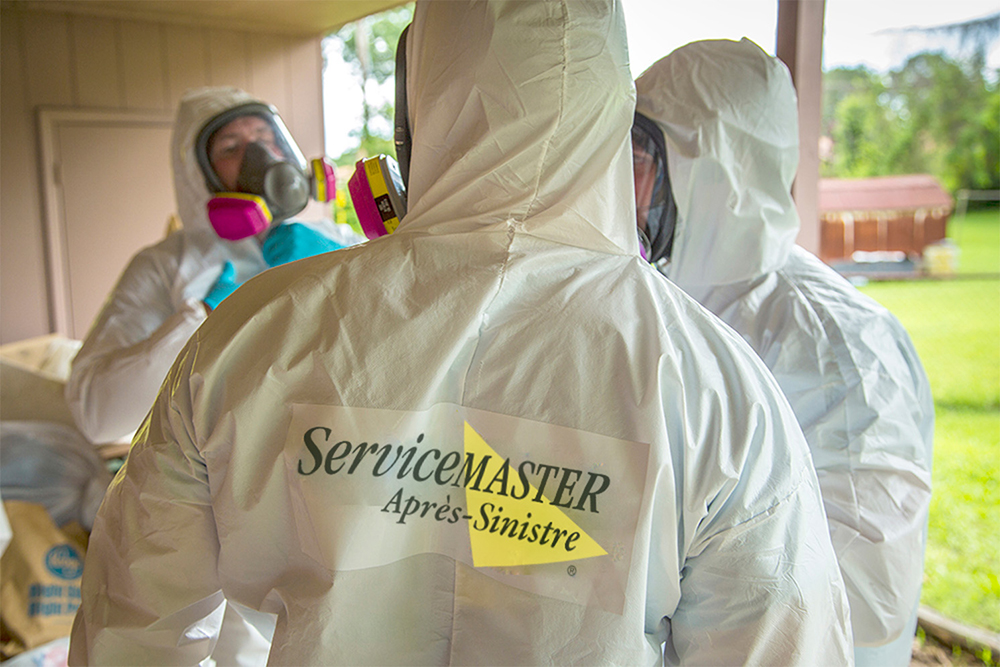 ServiceMaster Employees with Equipment